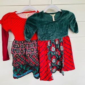Set of 2 Matilda Jane holiday dresses size 6